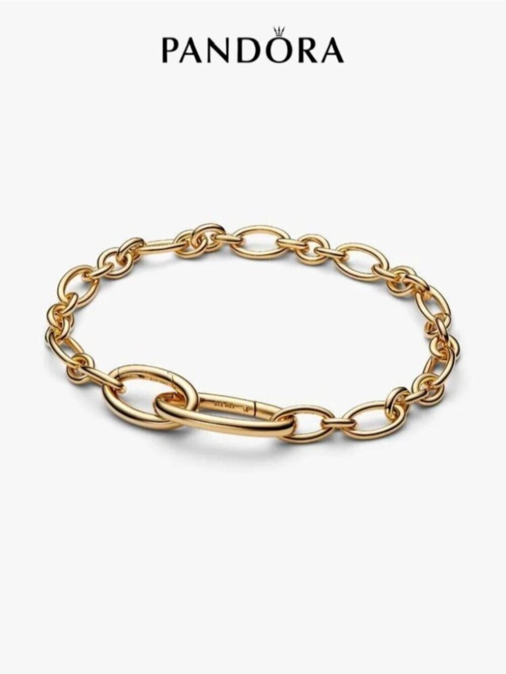 Pandora Openable Oval Link Chain Bracelet